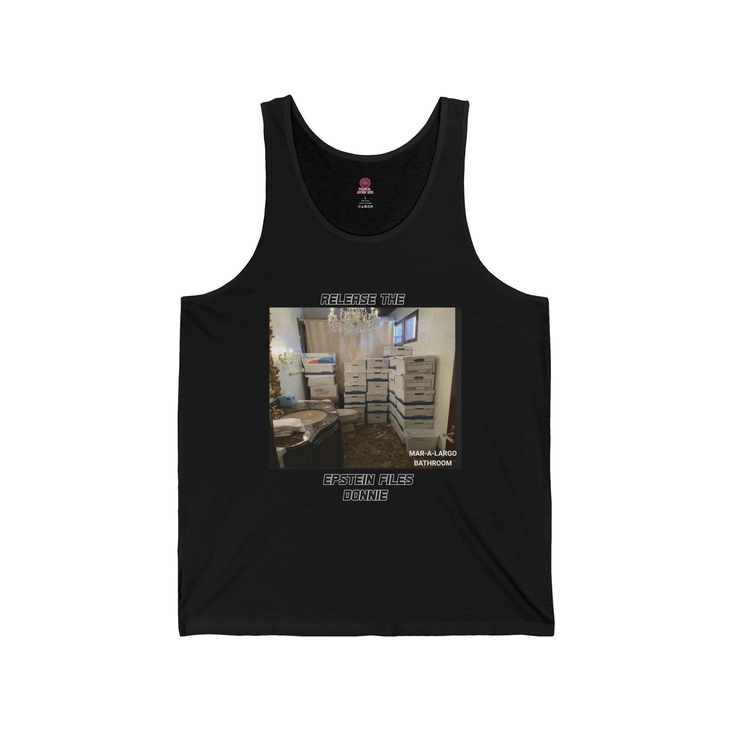 Release The Epstein Files Tee: Unisex Tank Top, Casual Wear, Statement Tee, Funny & Quirky Shirt