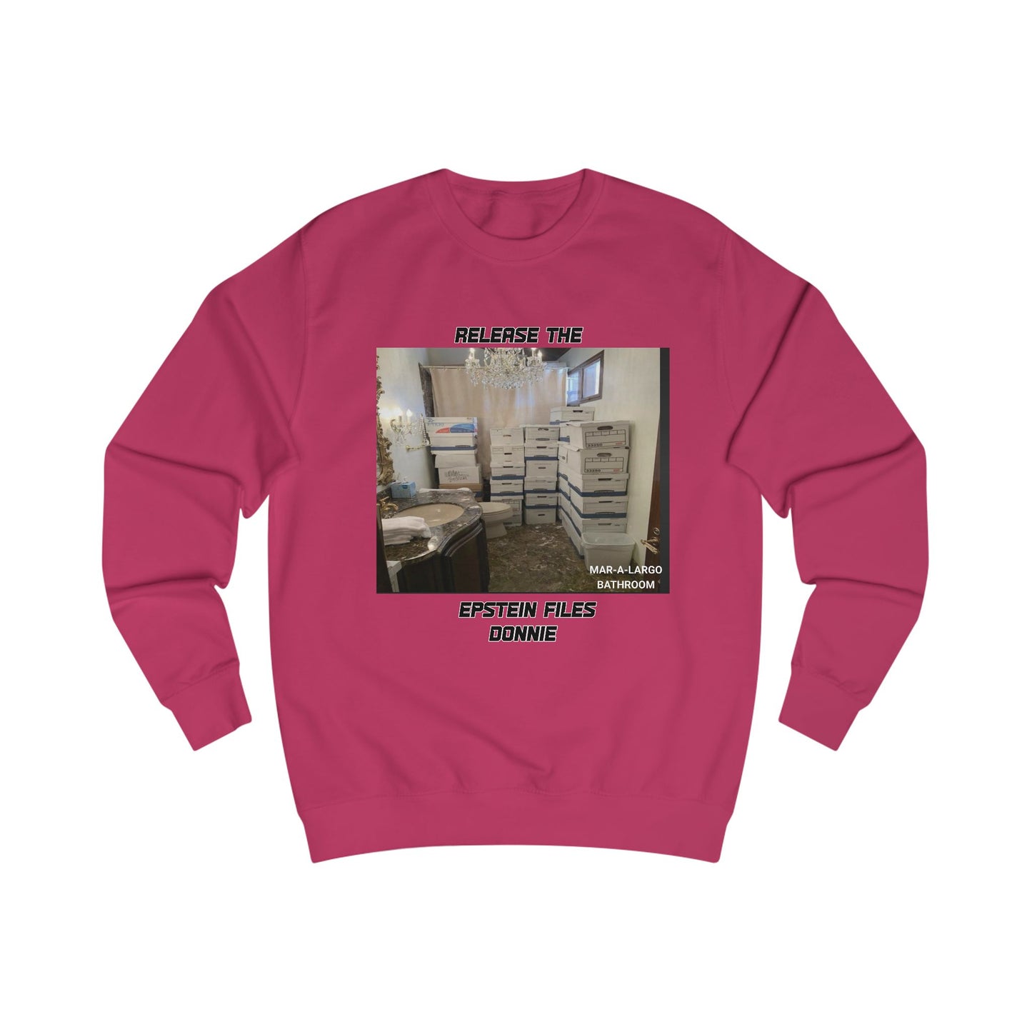 Release The Epstein Files Tee: Unisex Sweatshirt, Casual Wear, Statement Tee, Funny & Quirky Shirt