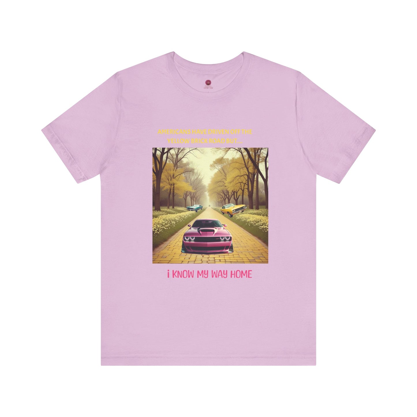 I Know My Way Home Unisex Graphic Tee - Vintage Car Design