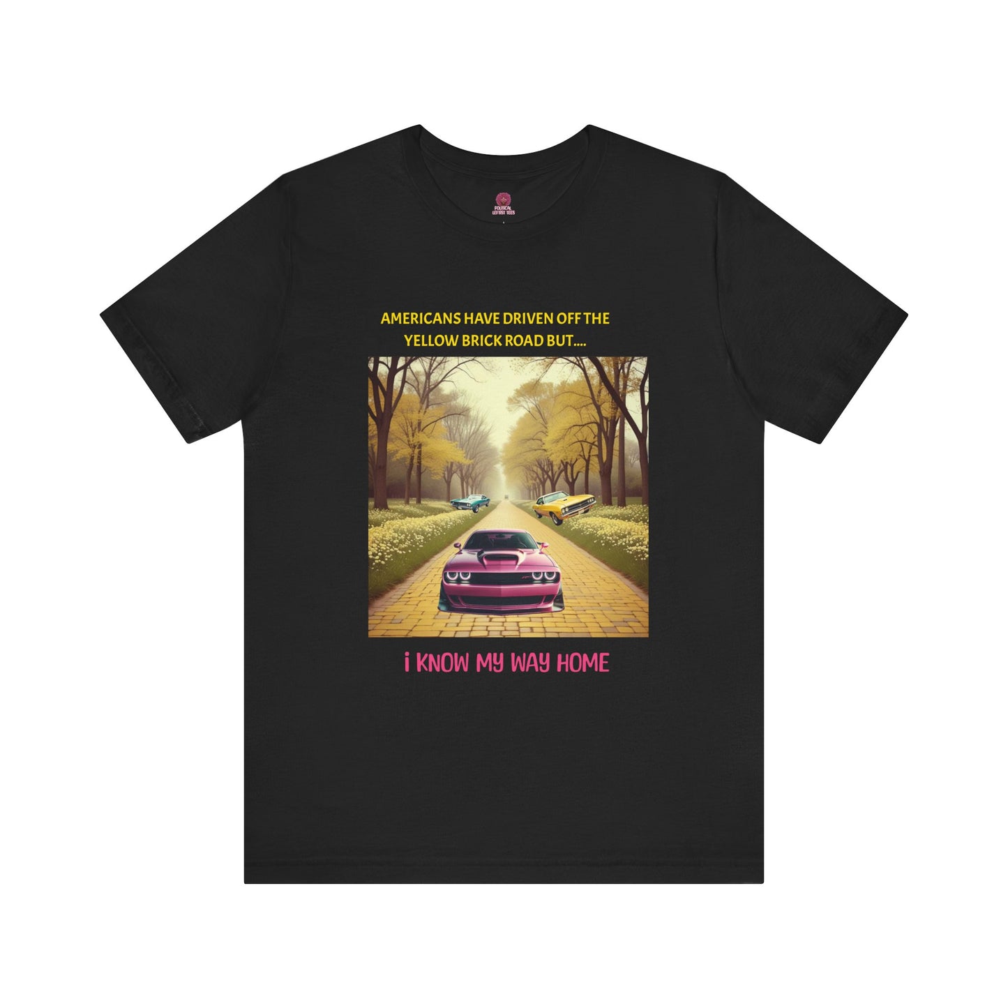 I Know My Way Home Unisex Graphic Tee - Vintage Car Design