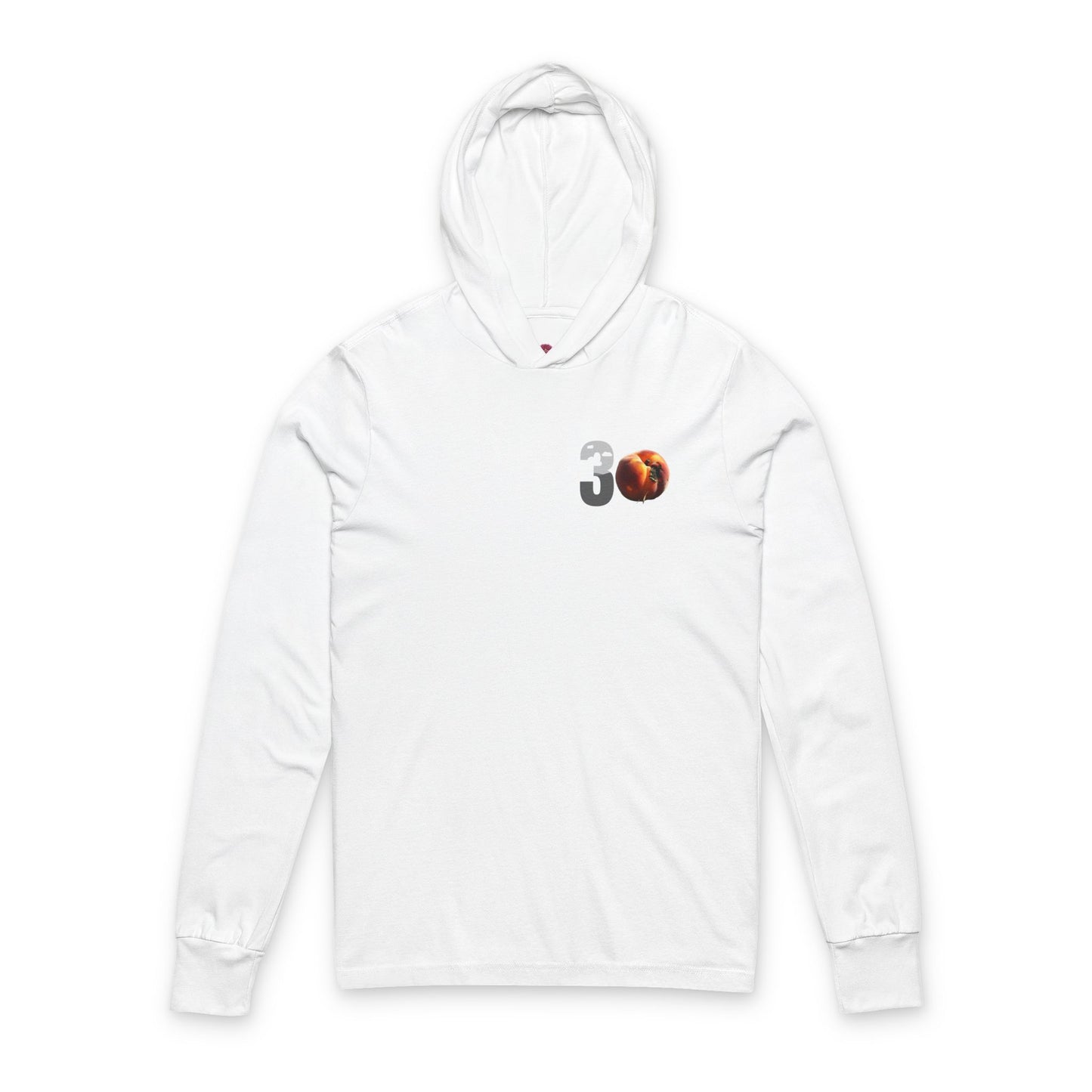 Unisex 3Peach Trump A Third Time Long Sleeve Hooded Tee, Political Shirt