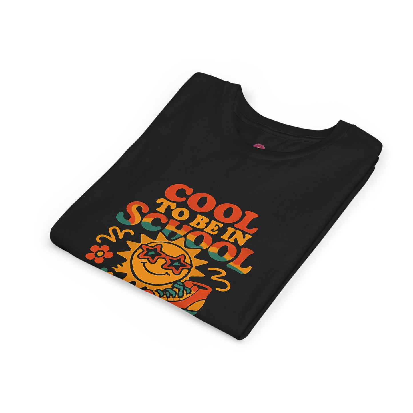 Cool to Be in School Youth T-Shirt, Fun Kids Tee, Back to School Shirt, Unique Gift for Boys and Girls, Playful Cotton Top