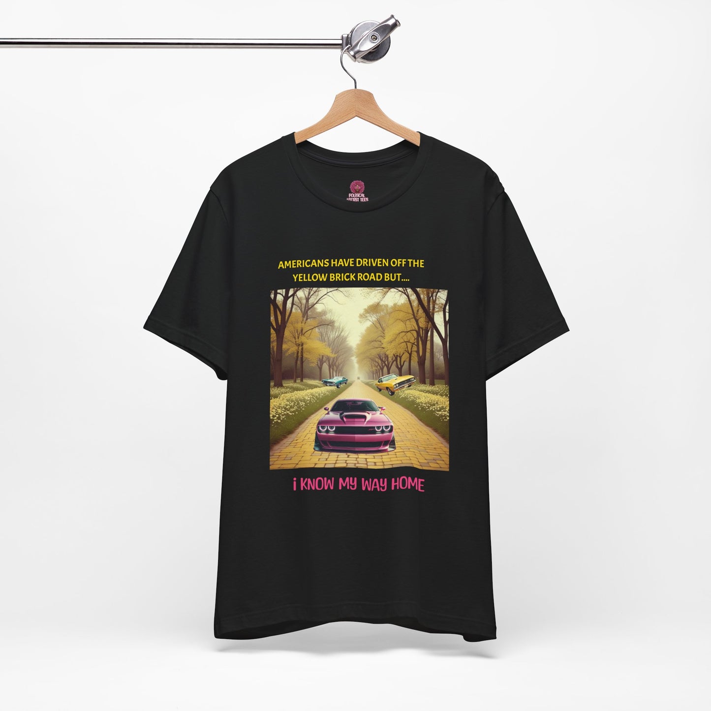 I Know My Way Home Unisex Graphic Tee - Vintage Car Design