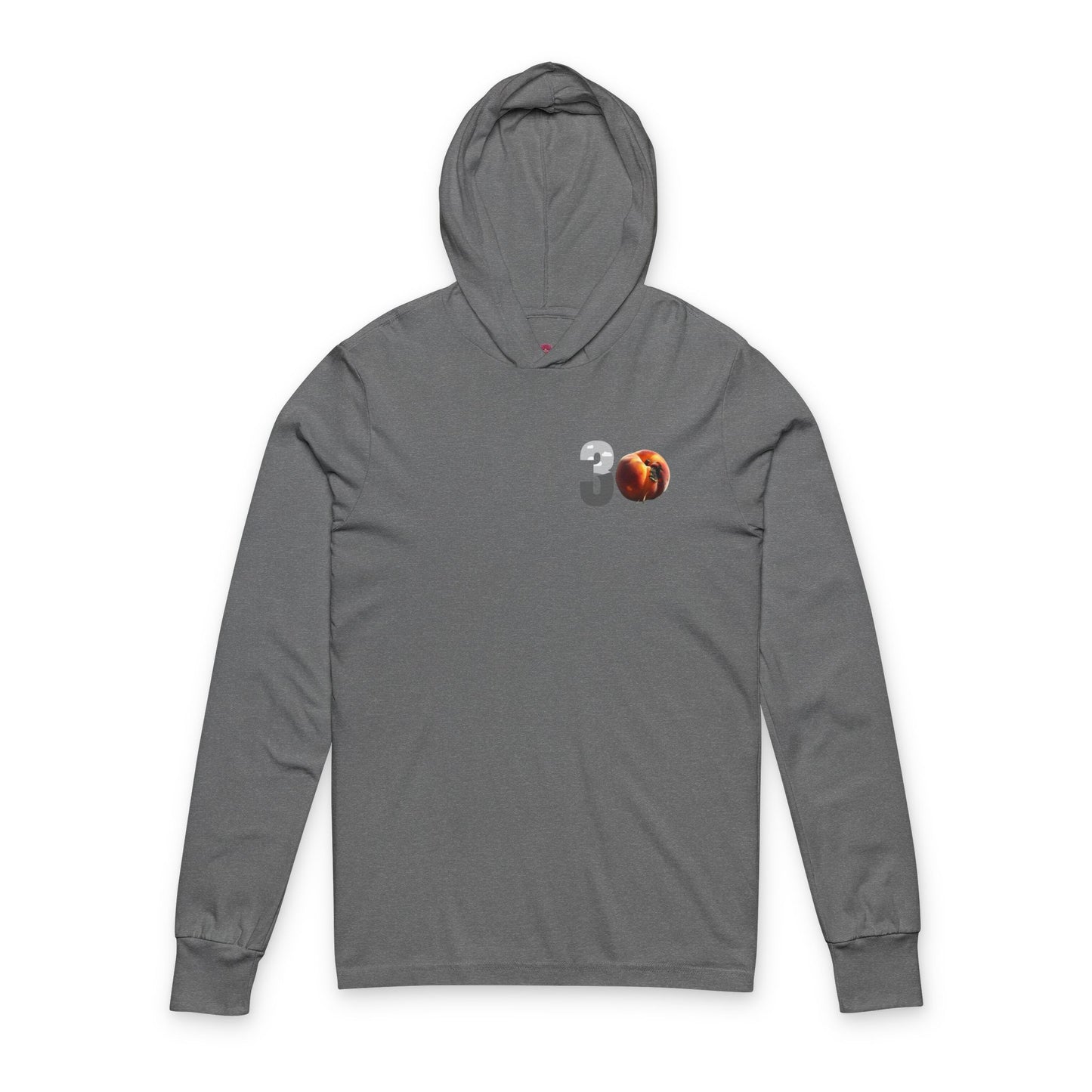 Unisex 3Peach Trump A Third Time Long Sleeve Hooded Tee, Political Shirt