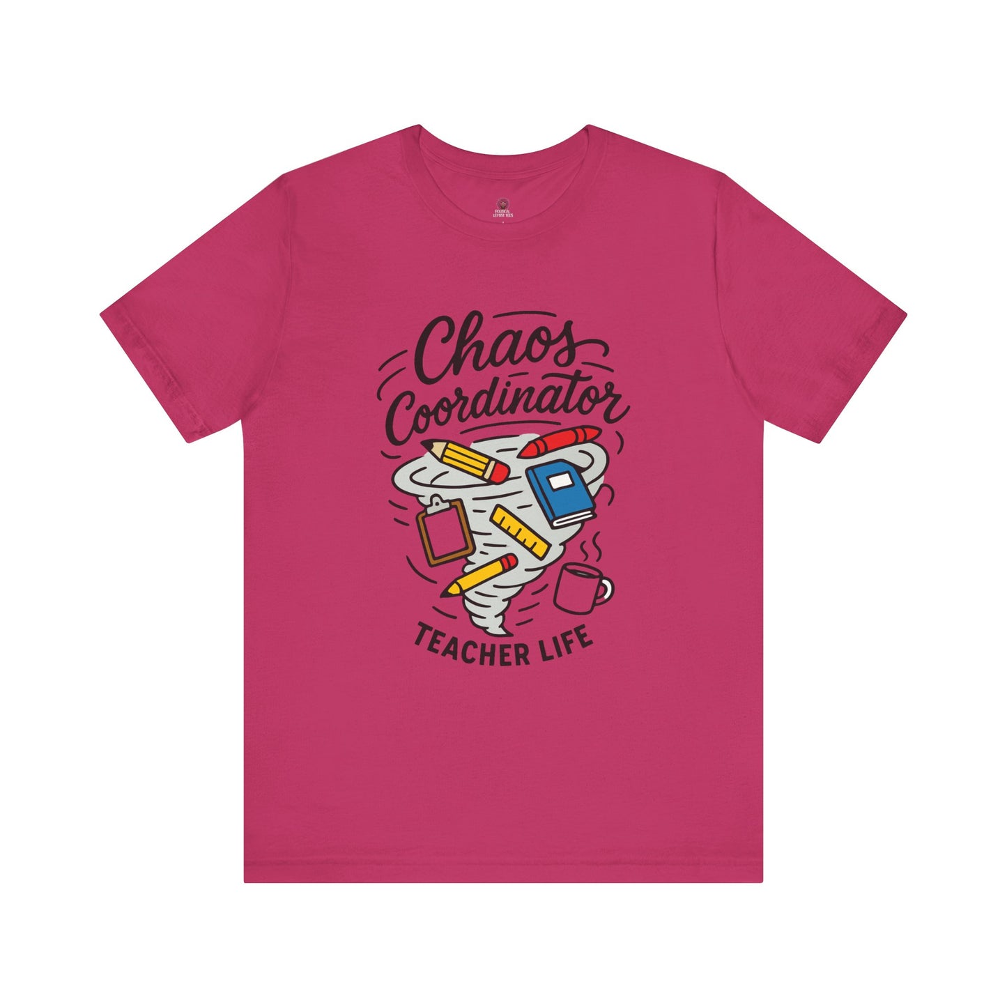 Chaos Coordinator Teacher Tee - Fun Unisex Shirt for Educators, Teaching Gift, Back to School Apparel, Teacher Life T-Shirt