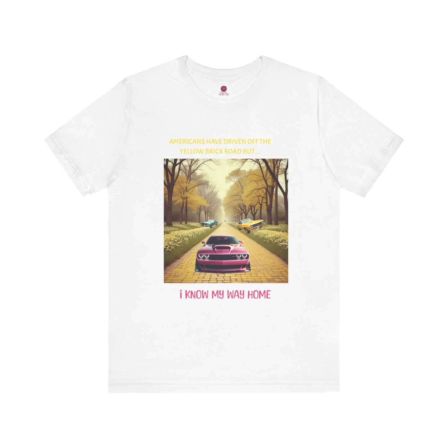 I Know My Way Home Unisex Graphic Tee - Vintage Car Design