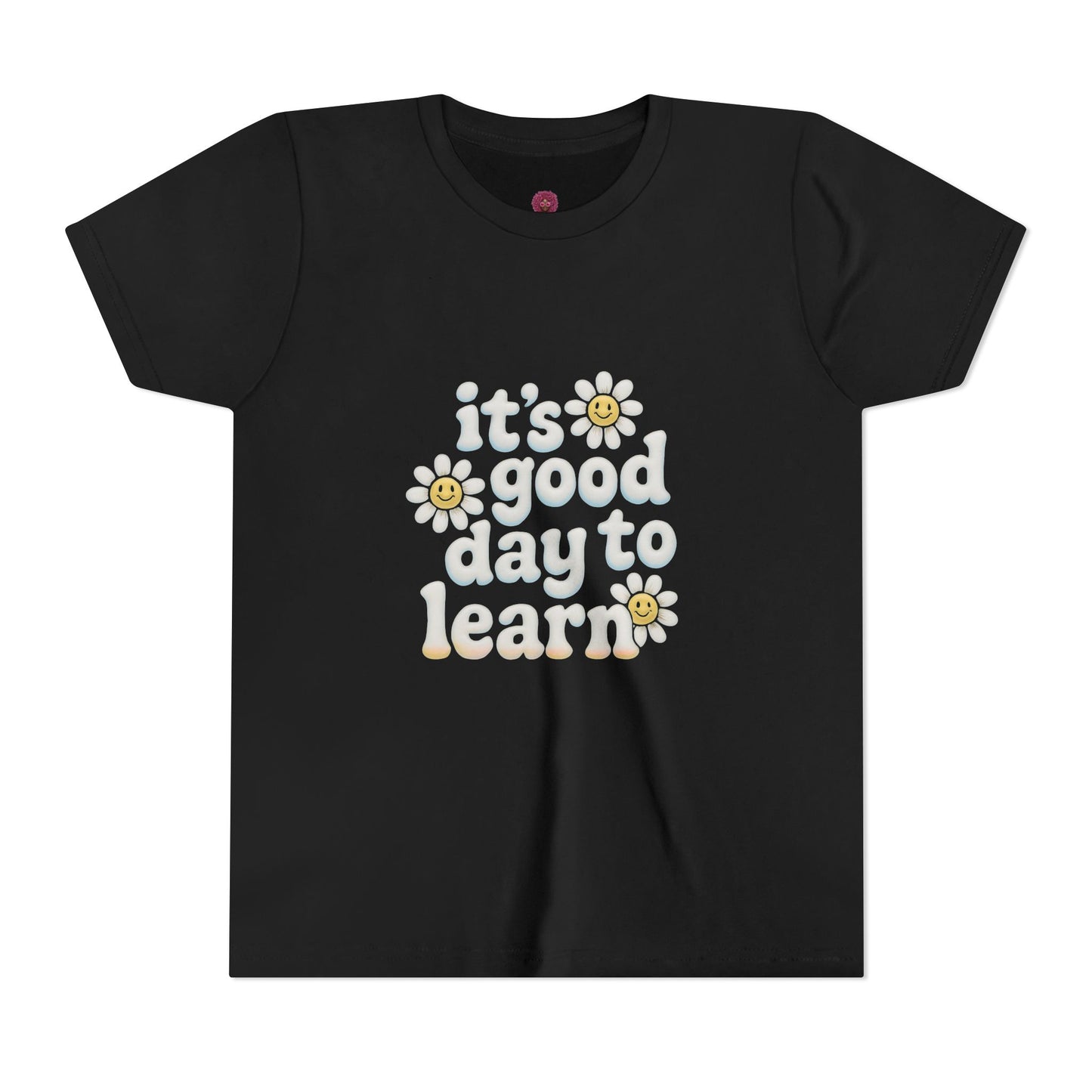 Youth Short Sleeve Tee - It's a Good Day to Learn, Kids Casual Shirt, Back to School Tee, Children's Gift