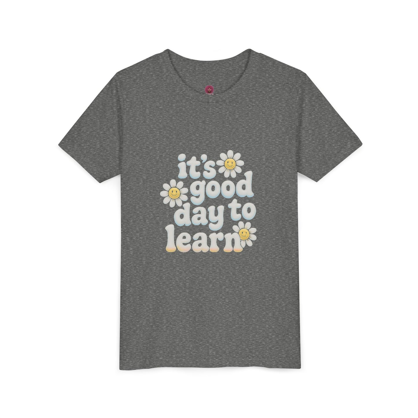 Youth Short Sleeve Tee - It's a Good Day to Learn, Kids Casual Shirt, Back to School Tee, Children's Gift
