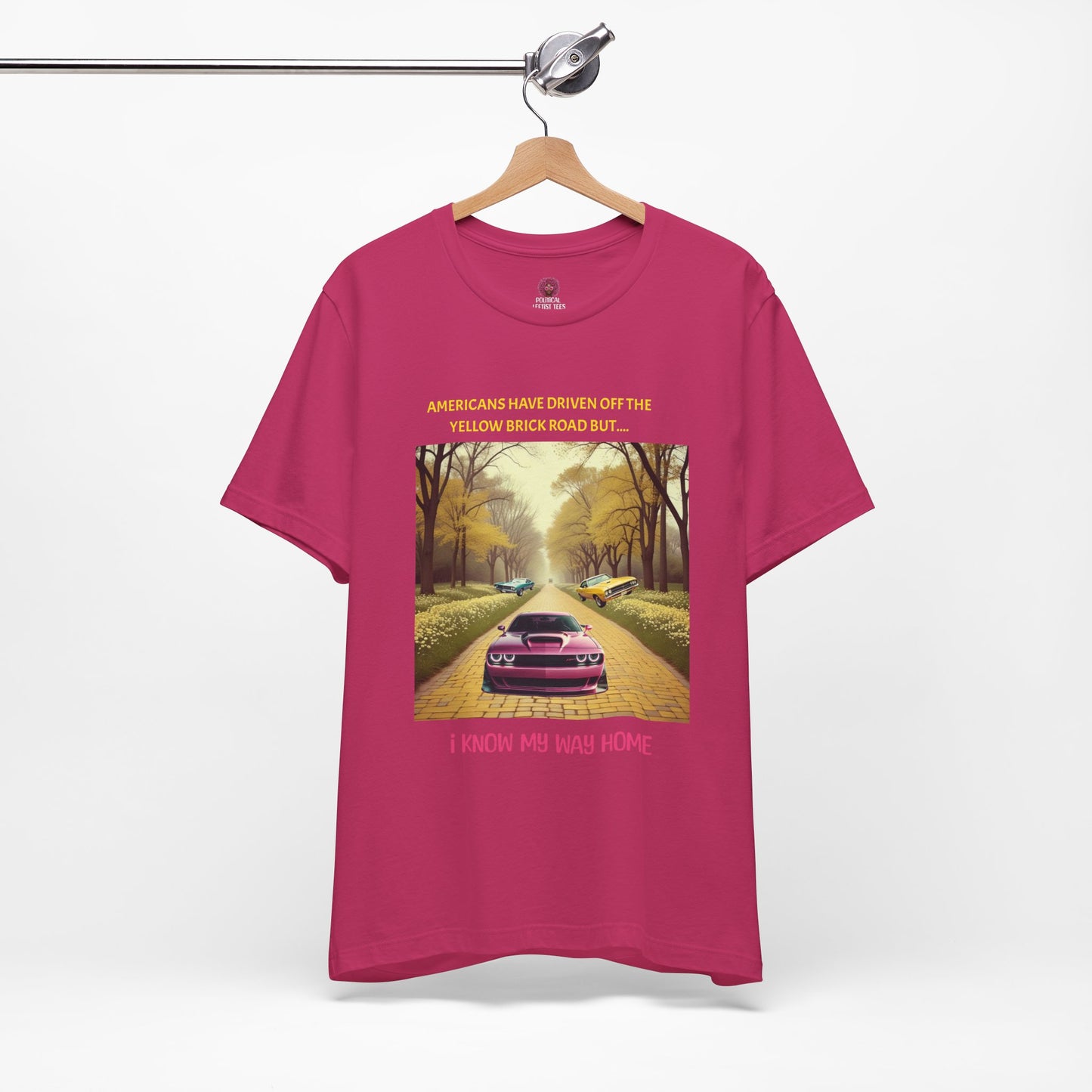 I Know My Way Home Unisex Graphic Tee - Vintage Car Design