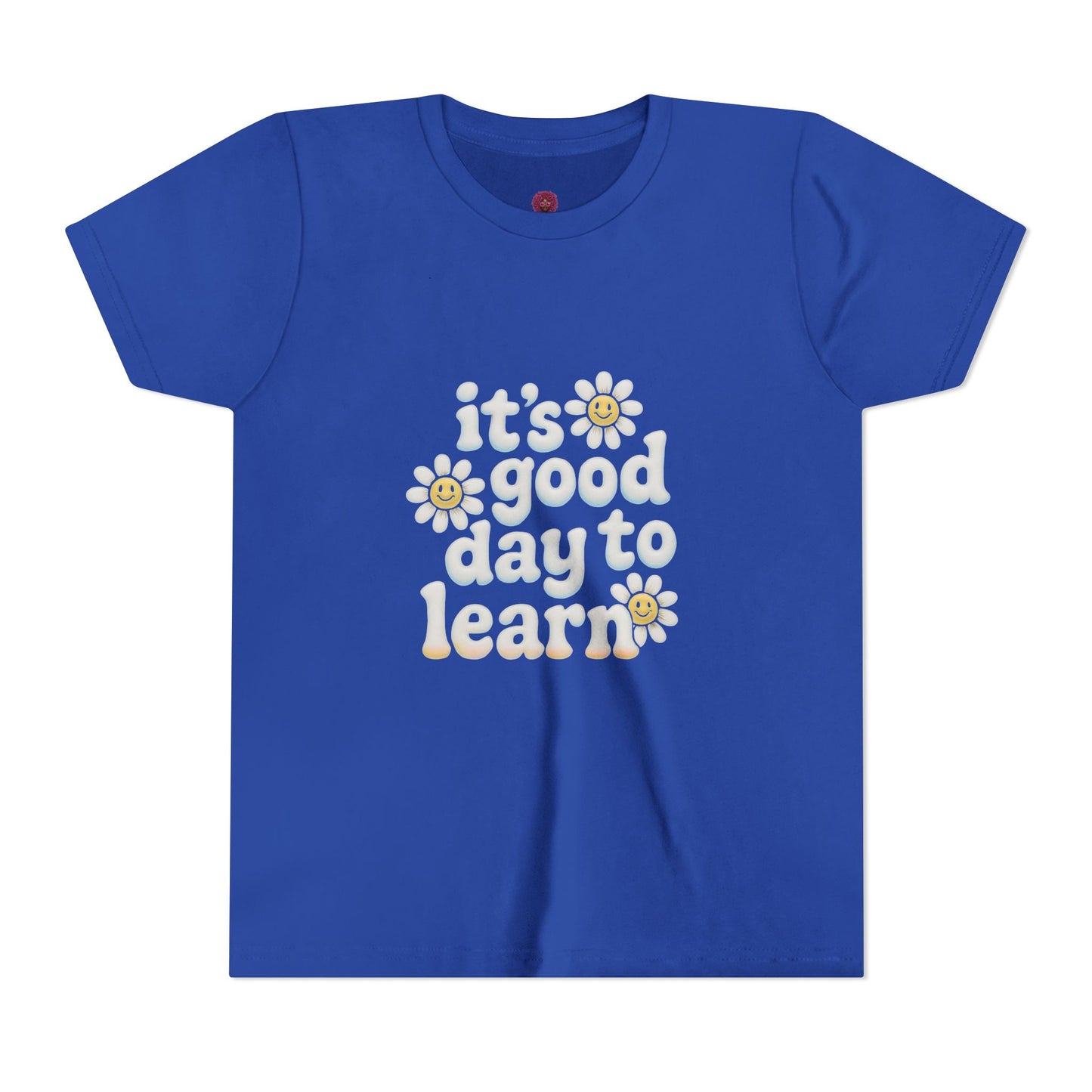 Youth Short Sleeve Tee - It's a Good Day to Learn, Kids Casual Shirt, Back to School Tee, Children's Gift