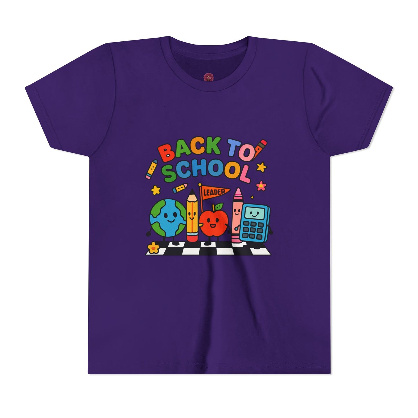 Back to School Youth Tee, Fun Kids T-Shirt, Classroom Apparel, Learning Gift, Bright Graphic Tee