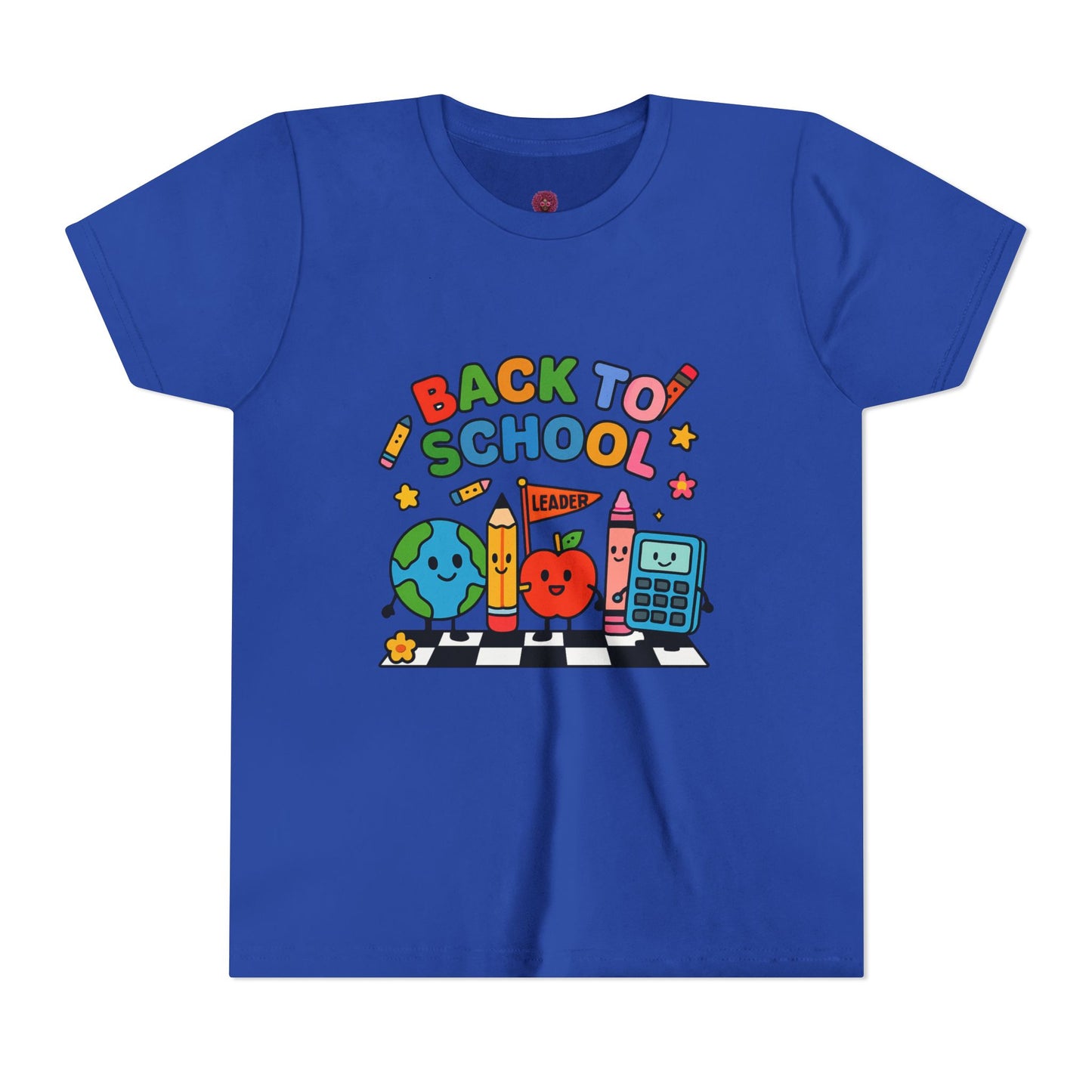 Back to School Youth Tee, Fun Kids T-Shirt, Classroom Apparel, Learning Gift, Bright Graphic Tee