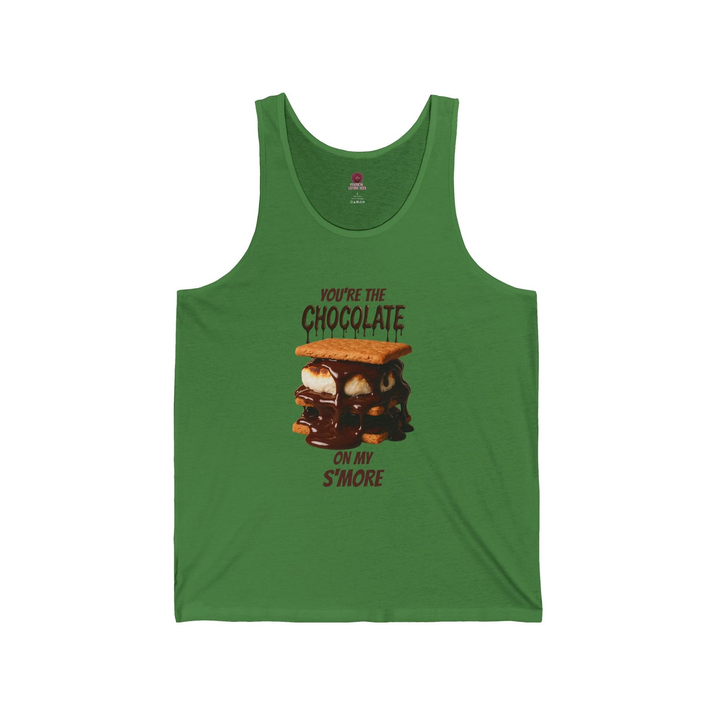 You're the Chocolate On My S'more Unisex Tank Top |Gift for Foodies, or Campfire Nights