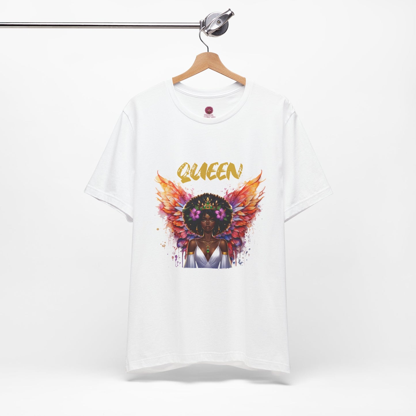 Queen Unisex Short sleeve Jersey Tee - Empowering Graphic Tee for Confident Women