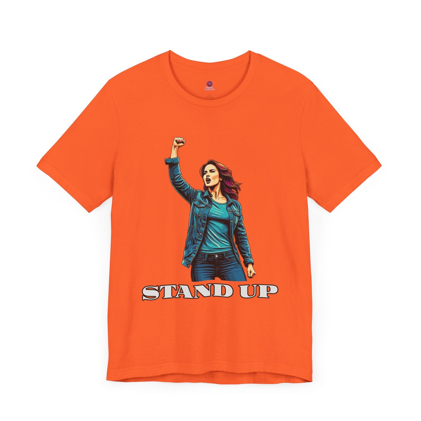 Empowerment Joins Unisex Tee - "Stand Up" & "We Will Stand Behind You" Back & Front
