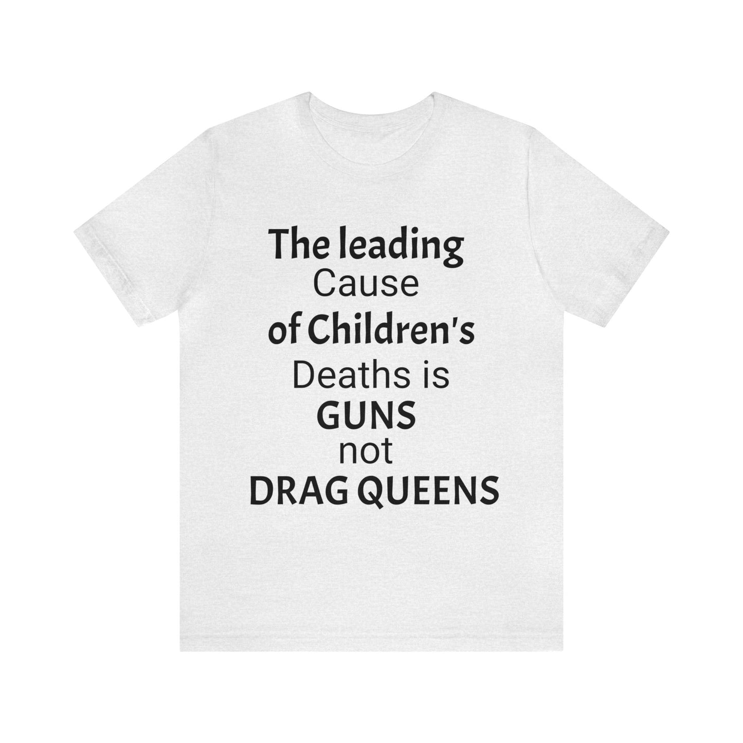 Children's Death Is Guns Not Drag Queens