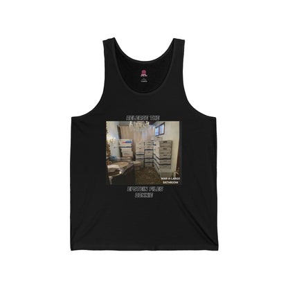 Release The Epstein Files Tee: Unisex Tank Top, Casual Wear, Statement Tee, Funny & Quirky Shirt