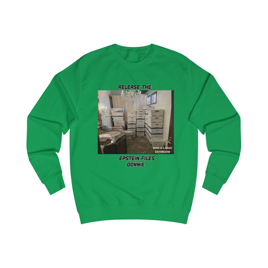 Release The Epstein Files Tee: Unisex Sweatshirt, Casual Wear, Statement Tee, Funny & Quirky Shirt