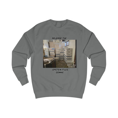 Release The Epstein Files Tee: Unisex Sweatshirt, Casual Wear, Statement Tee, Funny & Quirky Shirt