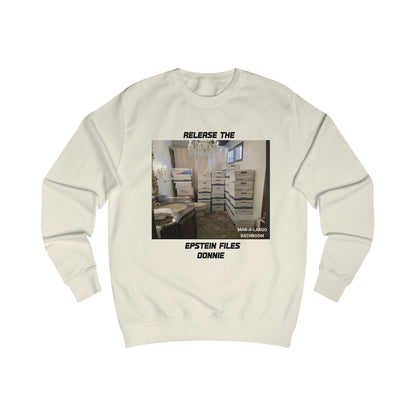 Release The Epstein Files Tee: Unisex Sweatshirt, Casual Wear, Statement Tee, Funny & Quirky Shirt