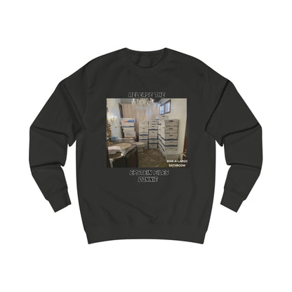 Release The Epstein Files Tee: Unisex Sweatshirt, Casual Wear, Statement Tee, Funny & Quirky Shirt