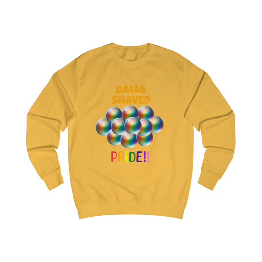 Humorous Pride Sweatshirt - Balls Shaved