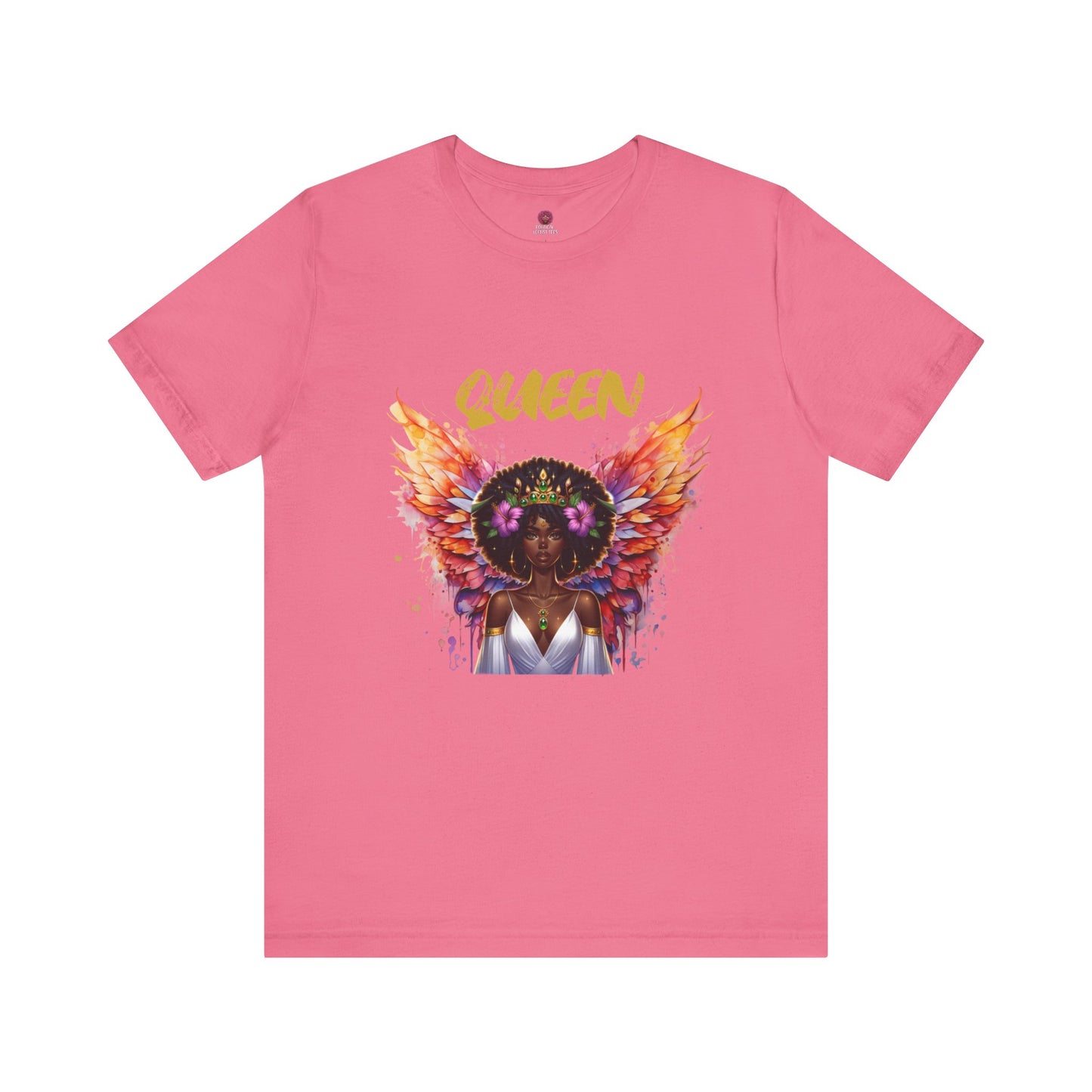 Queen Unisex Short sleeve Jersey Tee - Empowering Graphic Tee for Confident Women