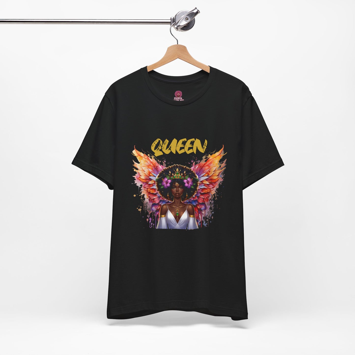 Queen Unisex Short sleeve Jersey Tee - Empowering Graphic Tee for Confident Women