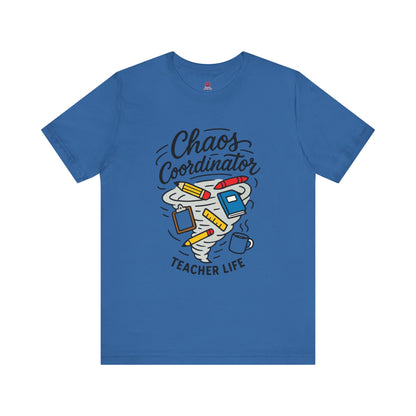 Chaos Coordinator Teacher Tee - Fun Unisex Shirt for Educators, Teaching Gift, Back to School Apparel, Teacher Life T-Shirt