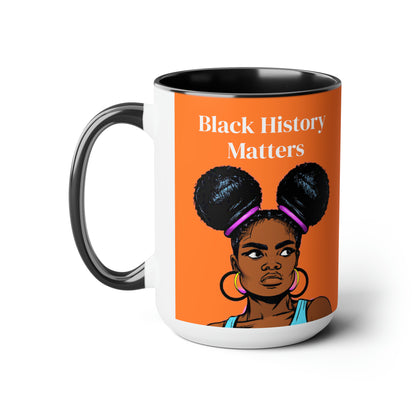 Black History Matters 15oz Mug