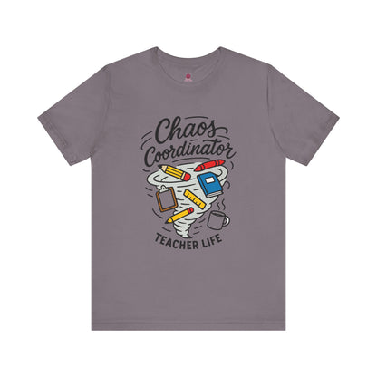 Chaos Coordinator Teacher Tee - Fun Unisex Shirt for Educators, Teaching Gift, Back to School Apparel, Teacher Life T-Shirt