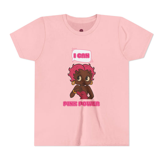 Empowering Youth Tee - "I Can" Pink Power Graphic Tee, Kids Inspirational Shirt, Motivational T-Shirt, Girls Fashion, Positive [...]