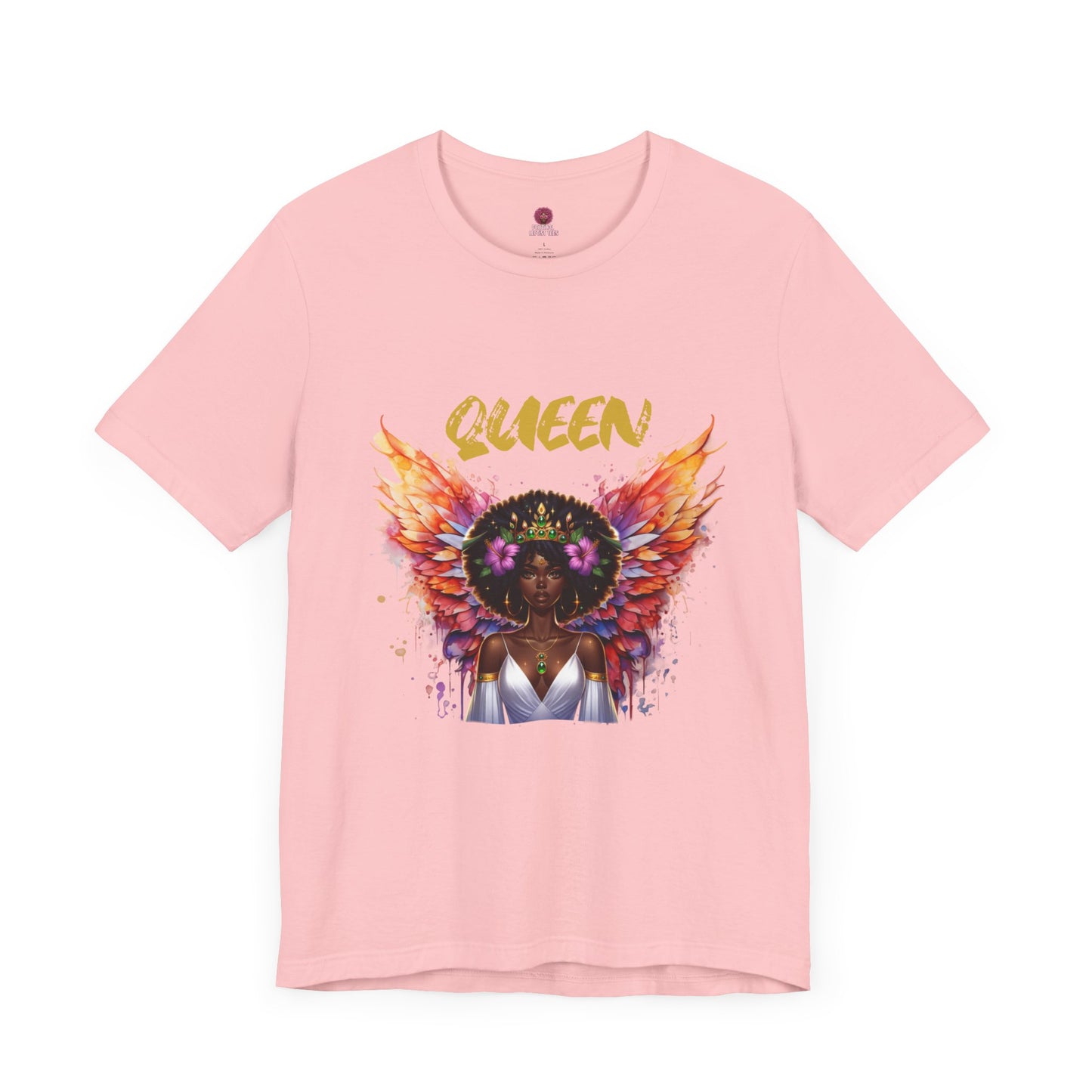 Queen Unisex Short sleeve Jersey Tee - Empowering Graphic Tee for Confident Women