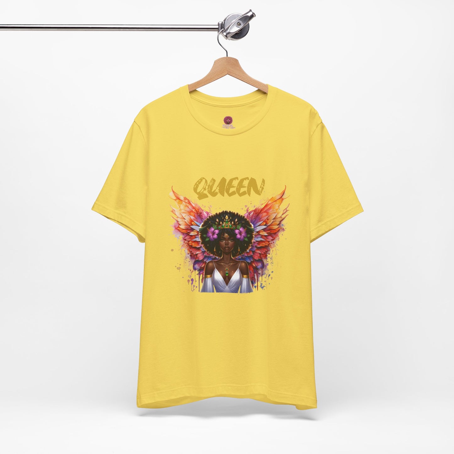 Queen Unisex Short sleeve Jersey Tee - Empowering Graphic Tee for Confident Women