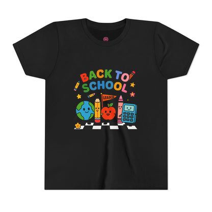 Back to School Youth Tee, Fun Kids T-Shirt, Classroom Apparel, Learning Gift, Bright Graphic Tee