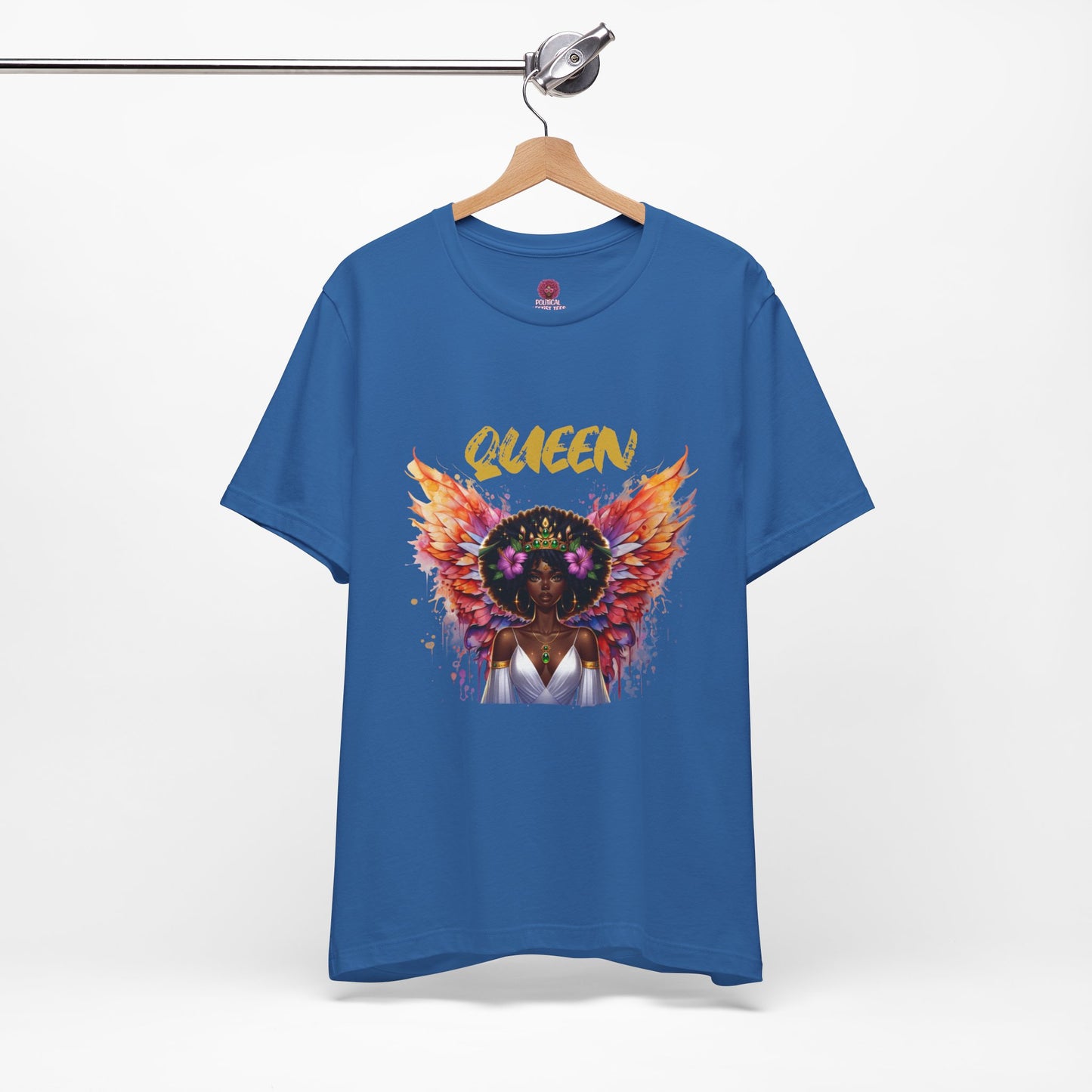Queen Unisex Short sleeve Jersey Tee - Empowering Graphic Tee for Confident Women