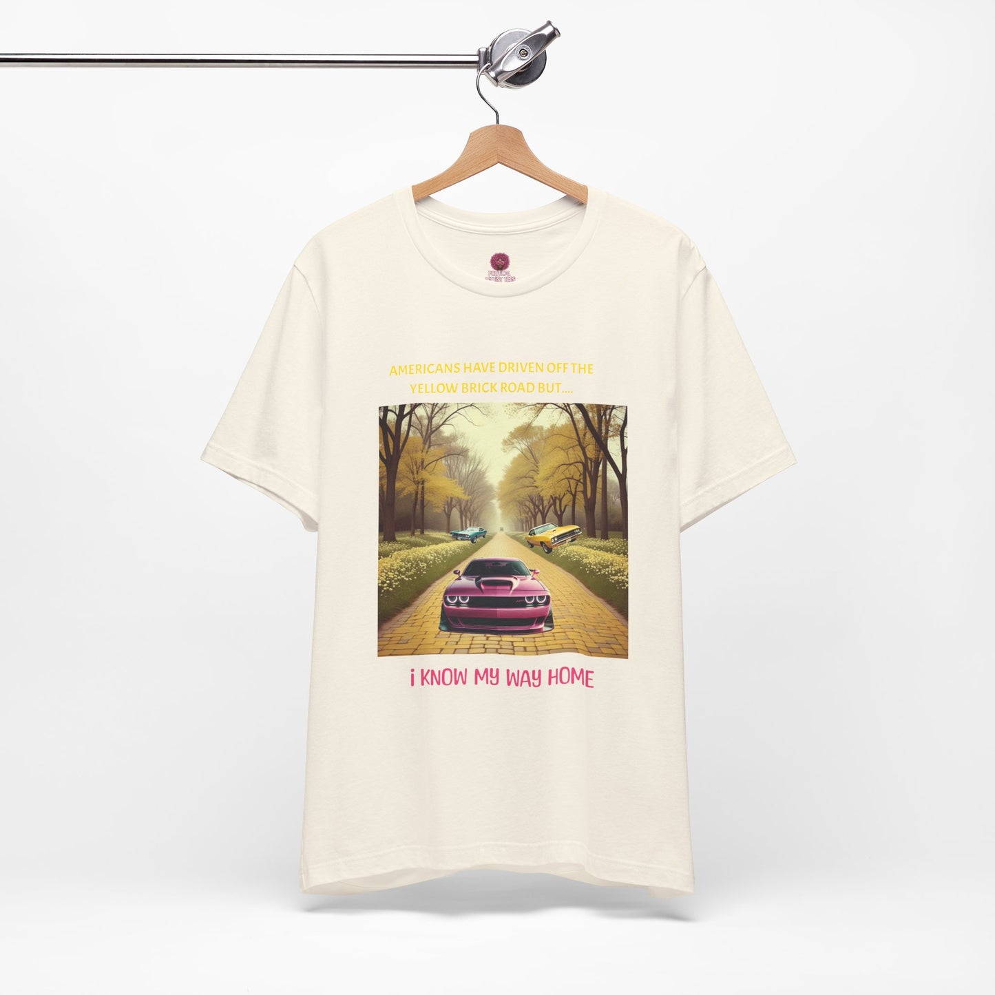 I Know My Way Home Unisex Graphic Tee - Vintage Car Design