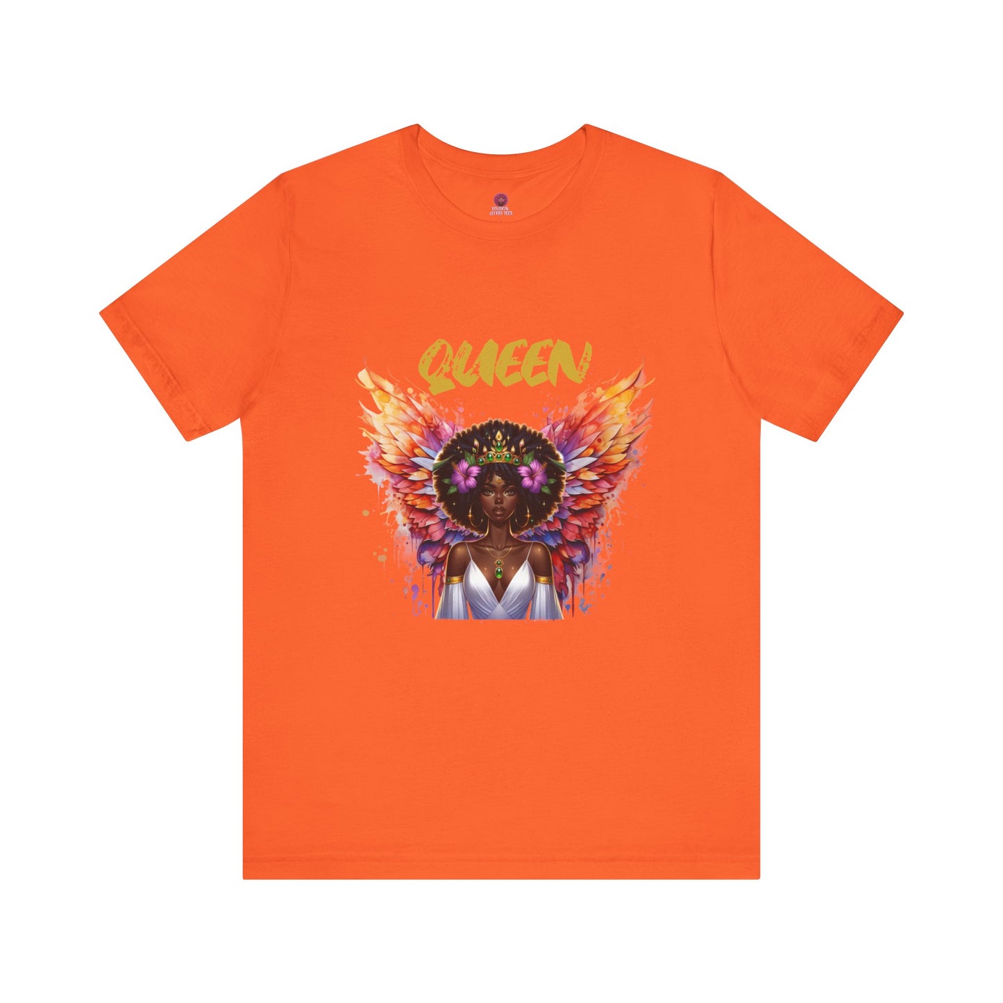 Queen Unisex Short sleeve Jersey Tee - Empowering Graphic Tee for Confident Women