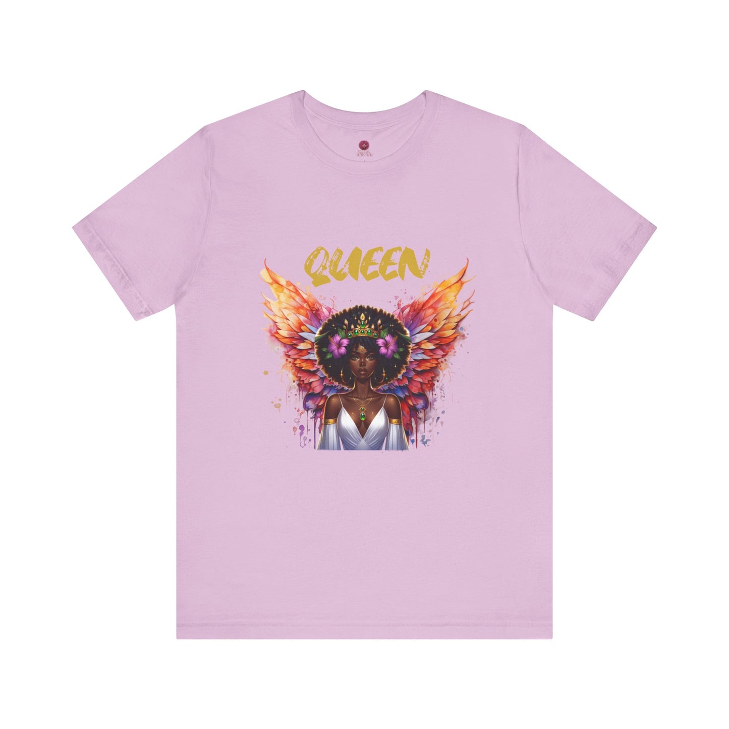 Queen Unisex Short sleeve Jersey Tee - Empowering Graphic Tee for Confident Women