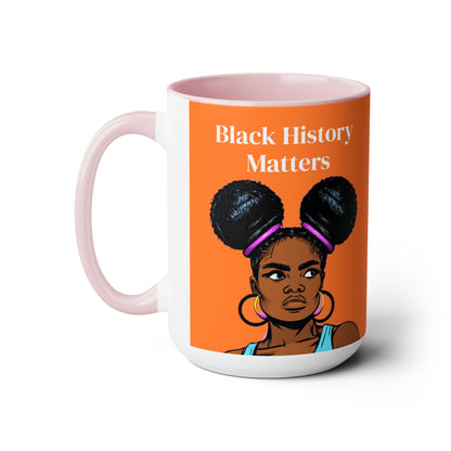 Black History Matters 15oz Mug