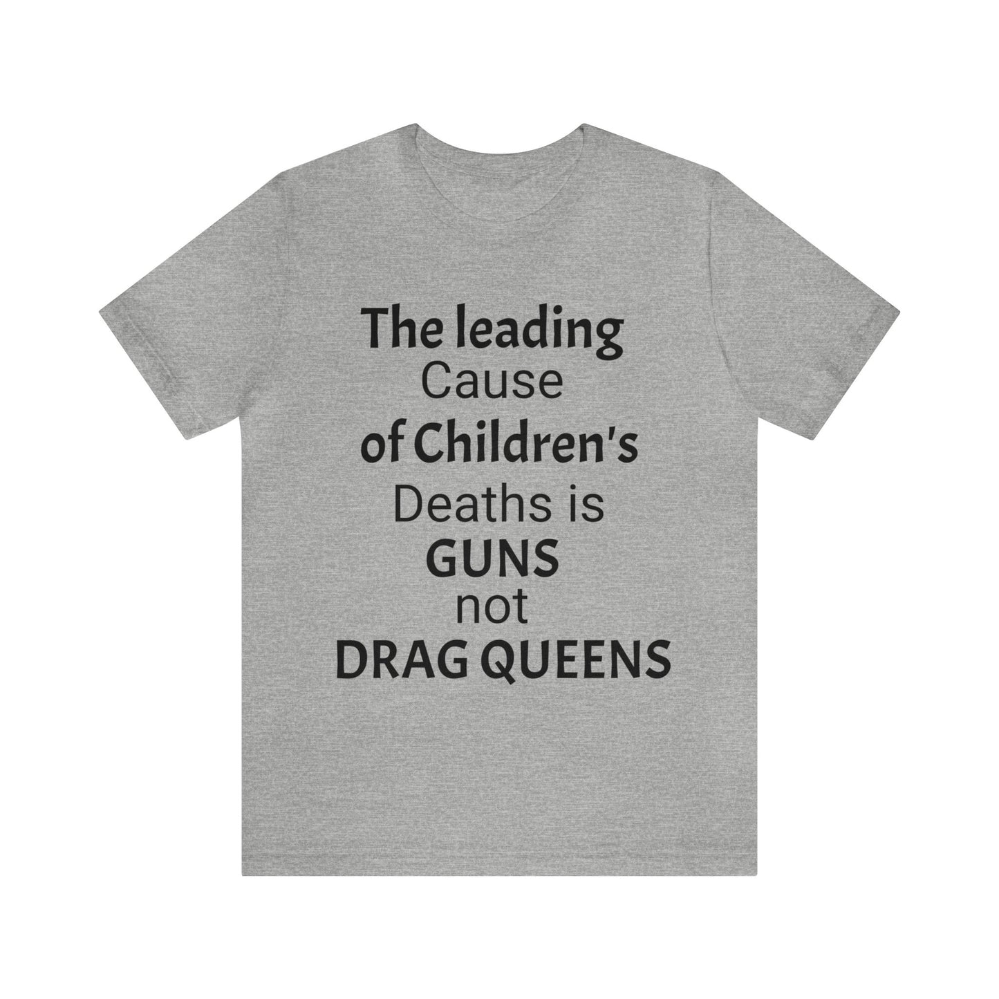 Children's Death Is Guns Not Drag Queens