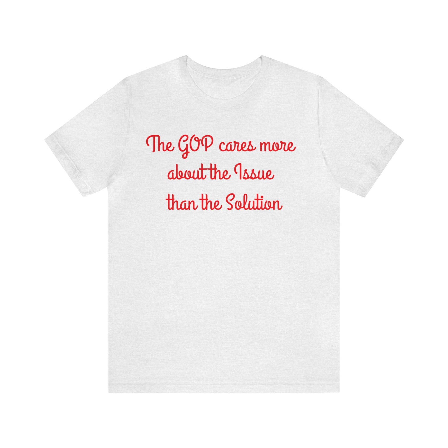 GOP -The Issue Than the Solution