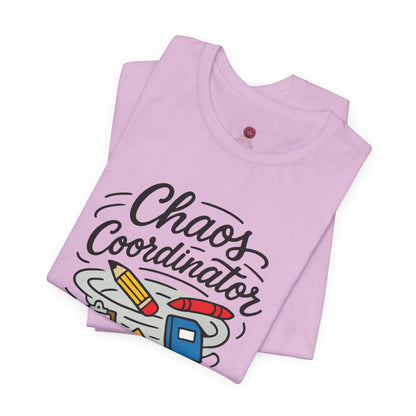 Chaos Coordinator Teacher Tee - Fun Unisex Shirt for Educators, Teaching Gift, Back to School Apparel, Teacher Life T-Shirt