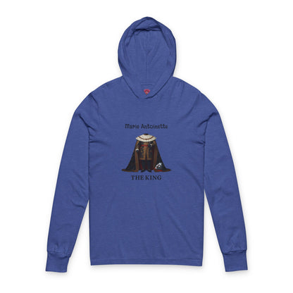 Marie Antoinette THE KING Long Sleeve Hoodie Tee