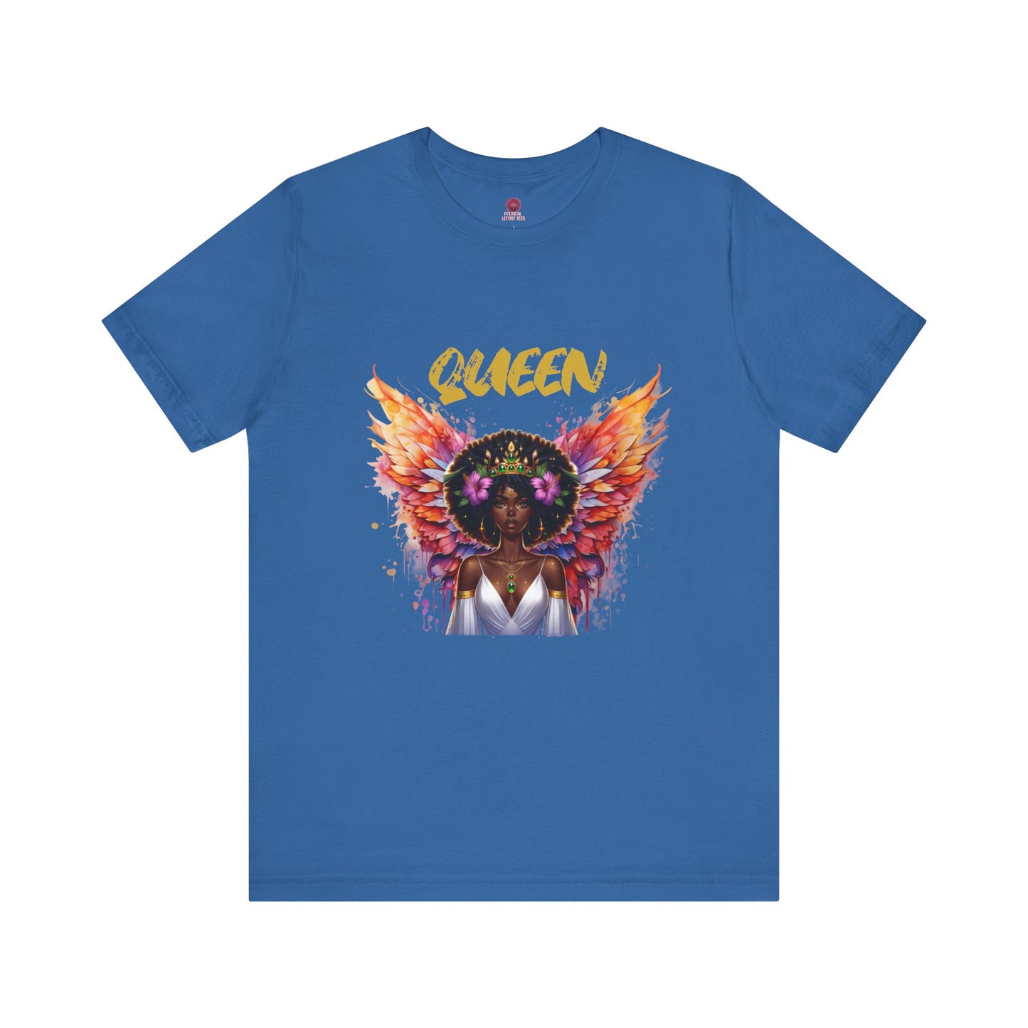 Queen Unisex Short sleeve Jersey Tee - Empowering Graphic Tee for Confident Women