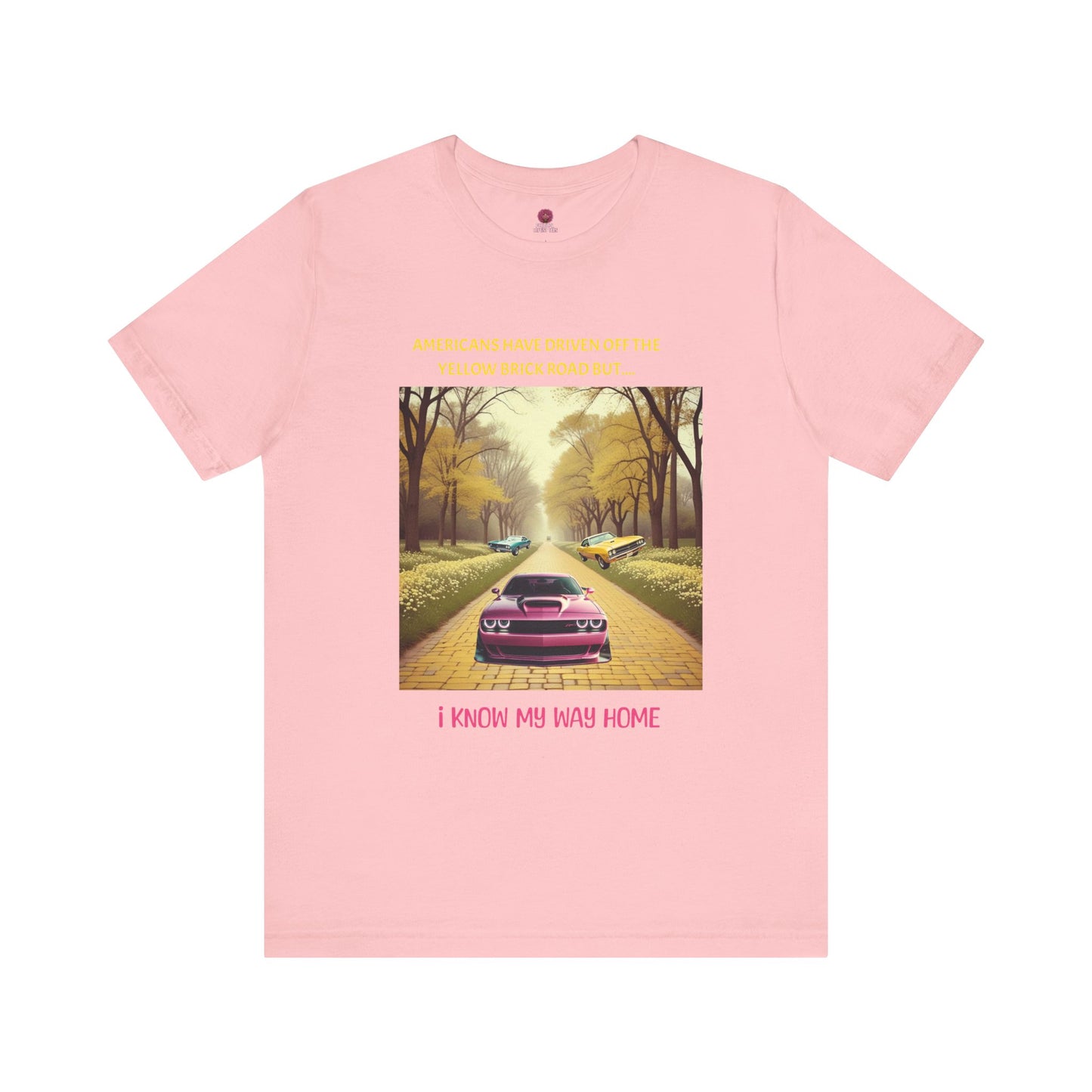 I Know My Way Home Unisex Graphic Tee - Vintage Car Design