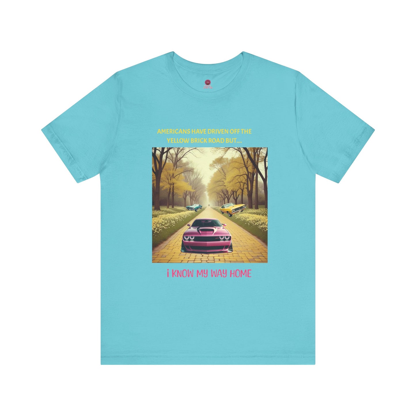 I Know My Way Home Unisex Graphic Tee - Vintage Car Design