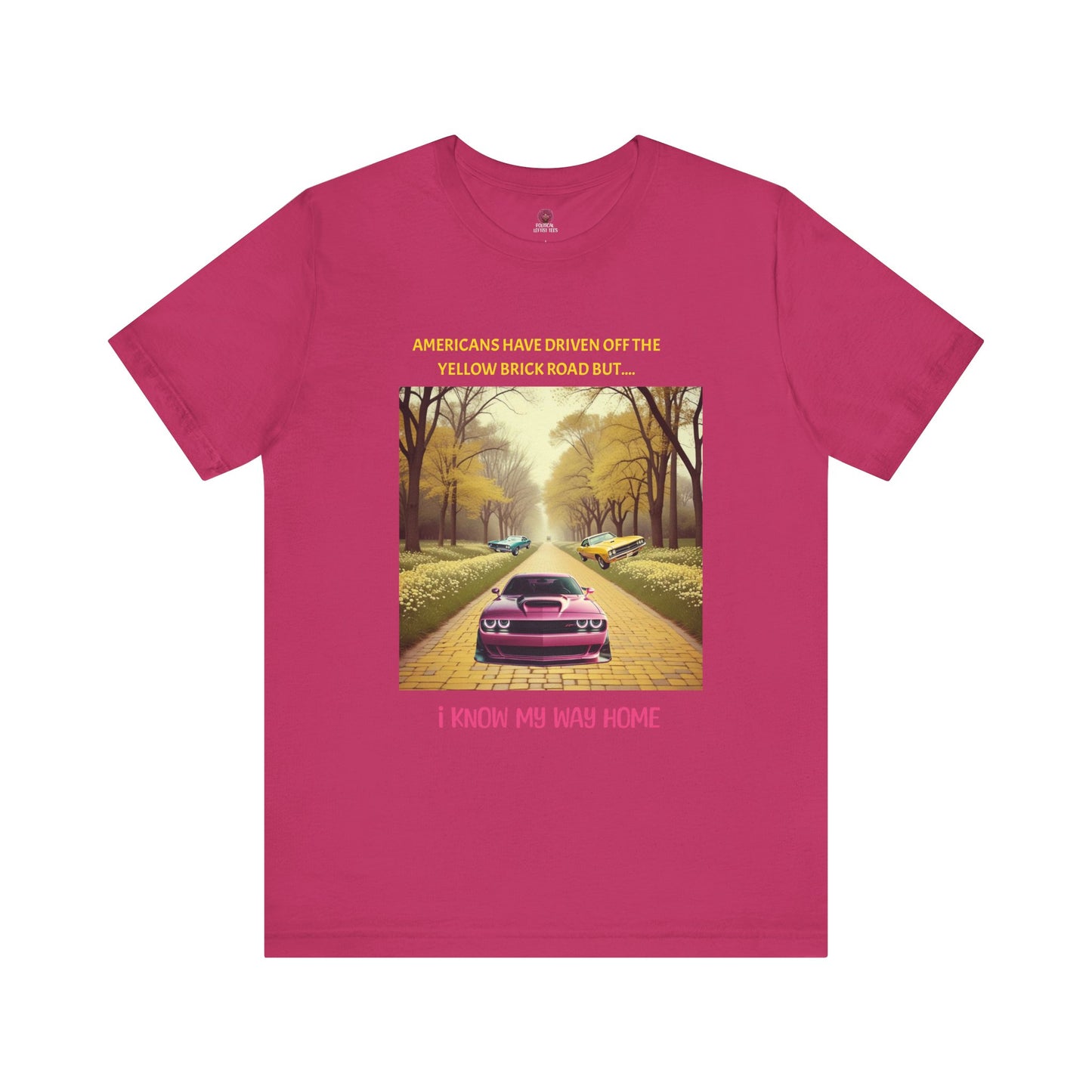 I Know My Way Home Unisex Graphic Tee - Vintage Car Design
