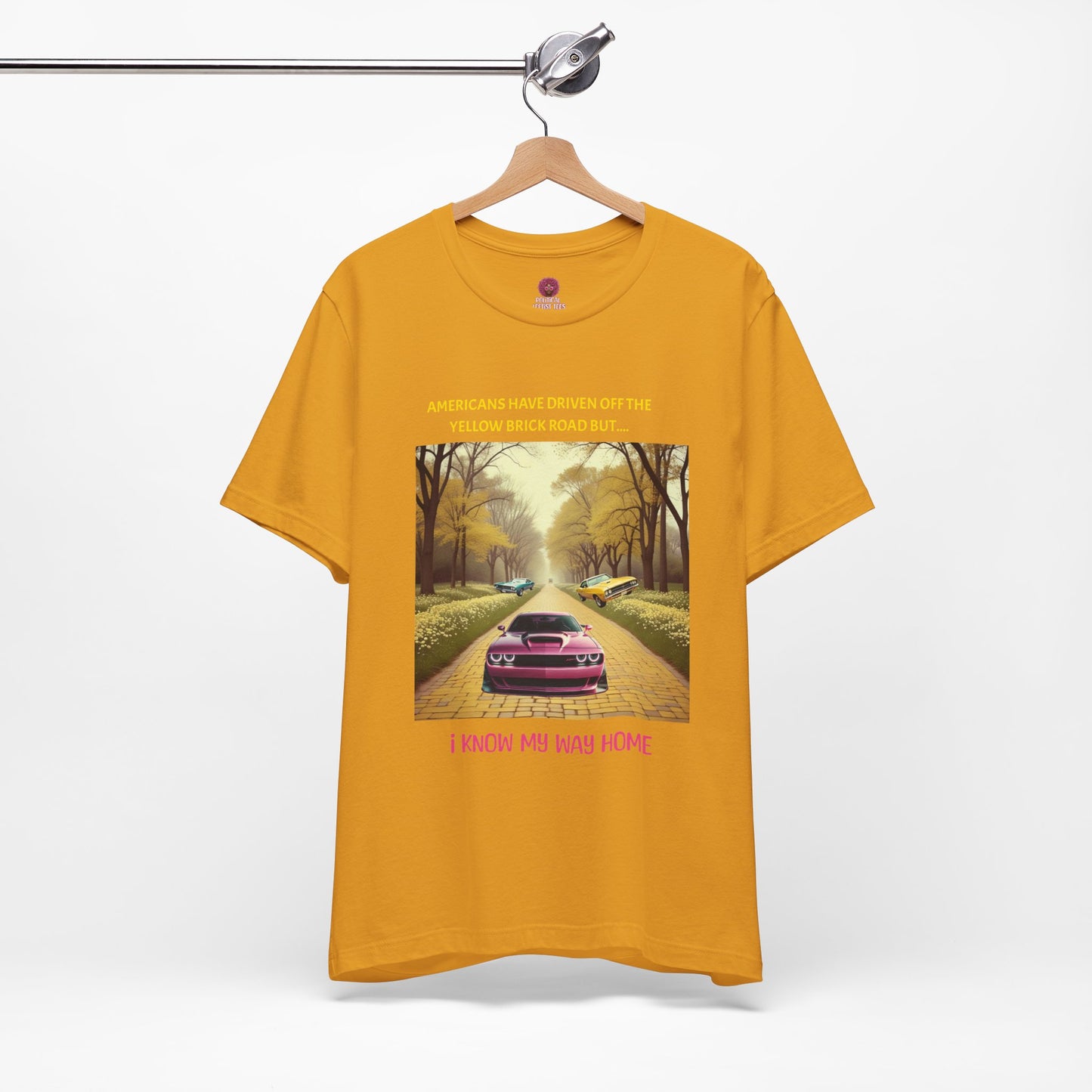 I Know My Way Home Unisex Graphic Tee - Vintage Car Design