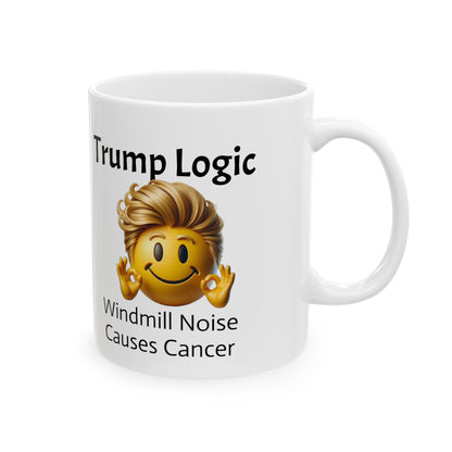 Windmill Noise Causes Cancer Mug 11oz